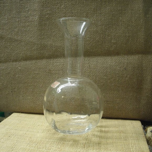 Vintage Viking Art Glass Blown Vase - Picture 3 of 16